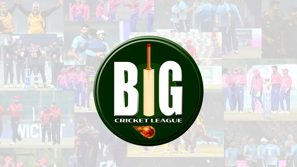 Exciting action from the Big Cricket League